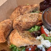 Photo of Mason Jar NYC - New York, NY, United States. Pulled pork egg rolls