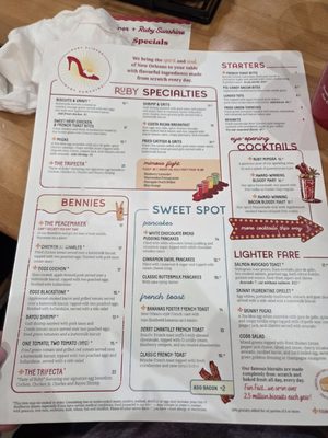 Menu photo 1 Ruby Slipper Central Business District New Orleans, LA