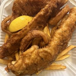 Fish and chips Fish and chips
