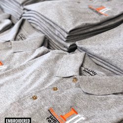 MezzoPrint - MezzoPrint Embroidered Polos