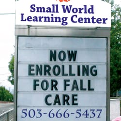Small World Learning Center - Enrolling for baby care, child care, pre-school and private kindergarten