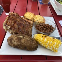 Ordered the bbq rib special Ordered the bbq rib special