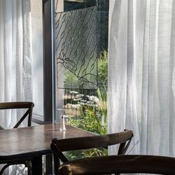 Meadowbrook Inn - A view from inside the (free) breakfast room.