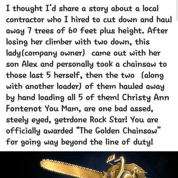 Top To Bottom Tree Care - Gary And Christina Eves Resident Oyster Bay - Tree Services Near Me - Foley, Alabama Top To Bottom Tree Care - Gary And Christina Eves Resident Oyster Bay - Tree Services Near Me - Foley, Alabama
