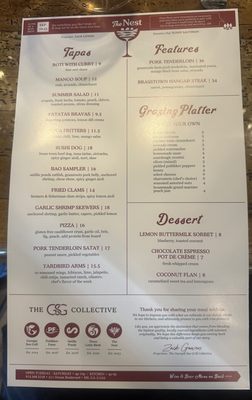 Menu photo 4 The Nest SSI St. Simons Island, GA Menu photo 4 The Nest SSI St. Simons Island, GA
