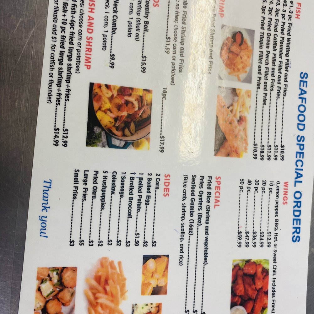 Crawfish Seafood Market - Menu - Seafood Near Me - Conyers, Georgia
