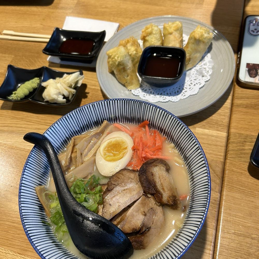 I Luv Sushi Too - Tonkotsu Ramen and Egg Roll - Sushi Bars Near Me - Orange, California I Luv Sushi Too - Tonkotsu Ramen and Egg Roll - Sushi Bars Near Me - Orange, California