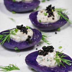 Stans Epicurean - Caviar in Purple Potato