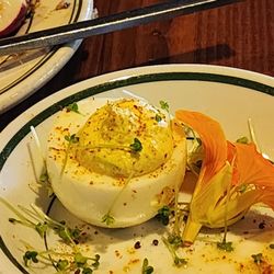 Party Bar - There were 2 orders to start with...deviled eggs!
