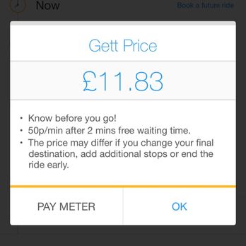 Gett - Fixed fares - Taxis Near Me