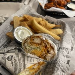 Village Pub - Buffalo Chicken Wrap