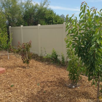 Mpi Fence - Duramax Vinyl in Almond - Fences & Gates Near Me Mpi Fence - Duramax Vinyl in Almond - Fences & Gates Near Me