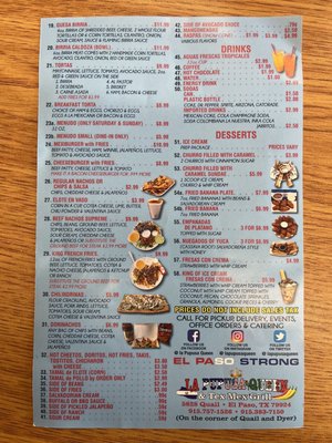 Menu photo 6 La Pupusa Queen El Paso, TX Menu photo 6 La Pupusa Queen El Paso, TX