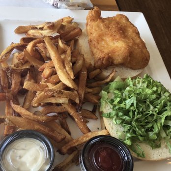 Sturbridge Seafood - Fish sandwich with hand cut fries - Seafood Near Me - Sturbridge, Massachusetts