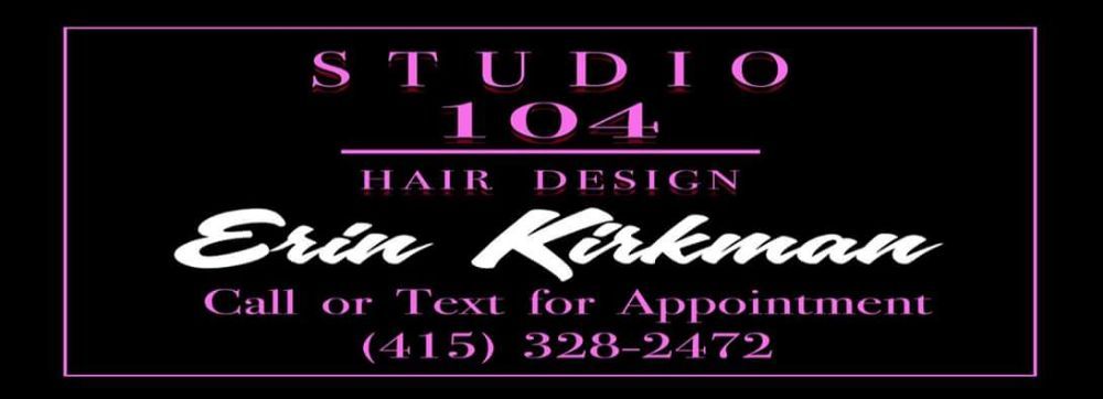 Studio 104 Hair Design Logo