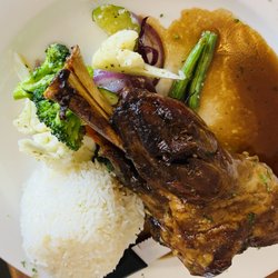 Saigon Paris Bistro - Lamb Shank Aragon special ($29).