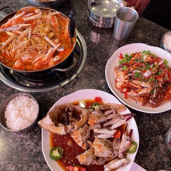 Ondal Crab House - Kkohtgyetang - crab soup, yangnyum - spicy sweet raw crab, gahnjang - soy sauce raw crab. - Korean Near Me - Los Angeles, California Ondal Crab House - Kkohtgyetang - crab soup, yangnyum - spicy sweet raw crab, gahnjang - soy sauce raw crab. - Korean Near Me - Los Angeles, California
