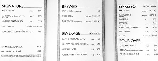 Menu photo 1 Ten Thousand Coffee Monterey Park, CA Menu photo 1 Ten Thousand Coffee Monterey Park, CA