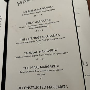 Las Brisas - Margaritas menu - Mexican Near Me - Laguna Beach, California Las Brisas - Margaritas menu - Mexican Near Me - Laguna Beach, California