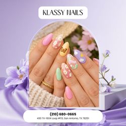 Klassy Nails - Trendy nails, relaxing vibes, and beautiful results -- that's what we do best Book now!