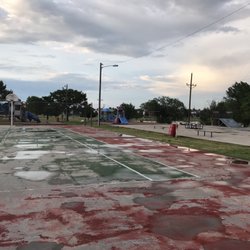 Greene Acres Park - Basketball court is what you wouldn't expect from the other pics on here.
