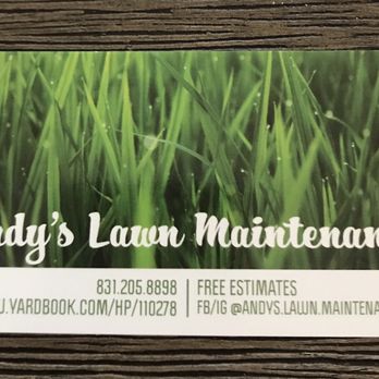 Andy's Lawn Maintenance - business card - Lawn Services Near Me Andy's Lawn Maintenance - business card - Lawn Services Near Me