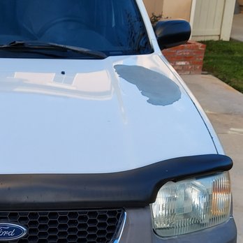 Dent and Scratch Pro - Temecula - More hood paint peeling - Body Shops Near Me - Temecula, California