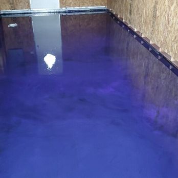 Fresno Epoxy Crew - Lilac floor - Flooring Near Me - Fresno, California