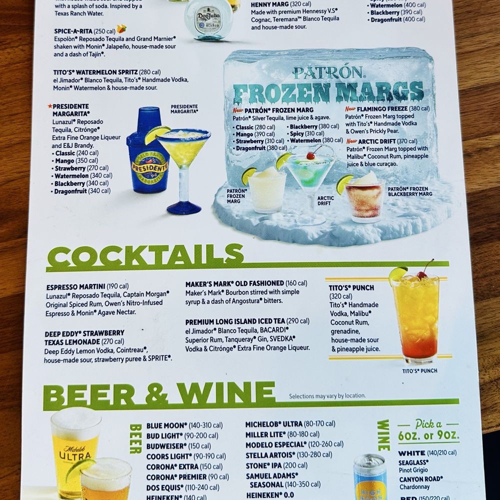 Chili's - August 2025 menu of alcoholic drinks - American Near Me - Pittsburgh, Pennsylvania Chili's - August 2025 menu of alcoholic drinks - American Near Me - Pittsburgh, Pennsylvania