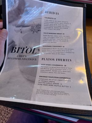 Menu photo 3 Bitol Mexican Kitchen & Handcrafted Cantina Clifton, NJ Menu photo 3 Bitol Mexican Kitchen & Handcrafted Cantina Clifton, NJ