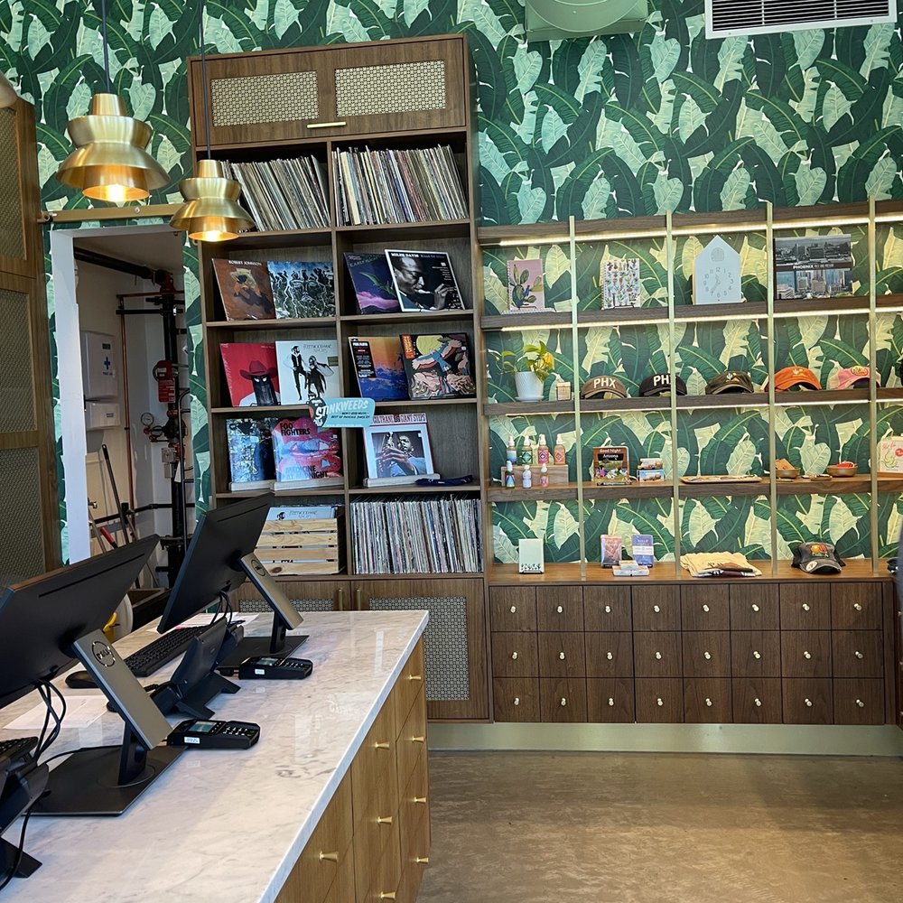 Pop Stand - the inside of a record store - Ice Cream & Frozen Yogurt Near Me - Phoenix, Arizona