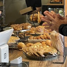Sisters bakery counter Sisters bakery counter