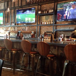 American Tap House - Cool bar area, industrial.