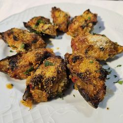 Peñafiel - Gratin mussels