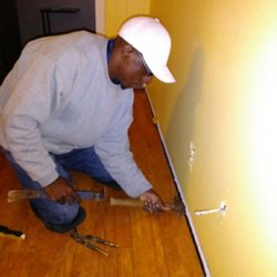 Above and Beyond Services - Getting The Trim And Baseboards Ready For Installation