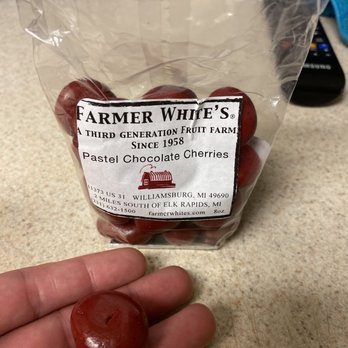 Farmer White's - a bag of grapes - Farmers Market Near Me - Williamsburg, Michigan