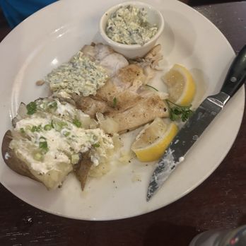Original Joe's - Halibut (Grilled) came with veggies - Italian Near Me - San Jose, California Original Joe's - Halibut (Grilled) came with veggies - Italian Near Me - San Jose, California