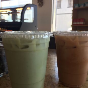 B Twentyfour - Iced Matcha Latte and Iced Strawberry Latte - Coffee & Tea Near Me - Los Angeles, California B Twentyfour - Iced Matcha Latte and Iced Strawberry Latte - Coffee & Tea Near Me - Los Angeles, California