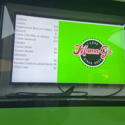 I Love Mama G’s - Look at today's menu! She changes it up periodically. The best cook!