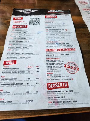 Menu photo 3 Mac's Speed Shop Matthews, NC