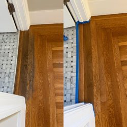 Swirsding's Floor Service - Removed the gray discoloration