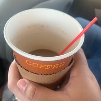 Yankee Doodle Donuts - Coffee with creamer - Donuts Near Me - Hemet, California