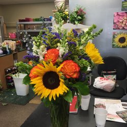 Argyle floral - Flowers to be place at the alter of a church