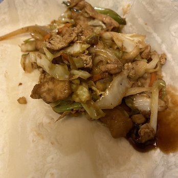 Ming Garden - Mu Shu Chicken about to be devoured! - Chinese Near Me - Everett, Washington Ming Garden - Mu Shu Chicken about to be devoured! - Chinese Near Me - Everett, Washington