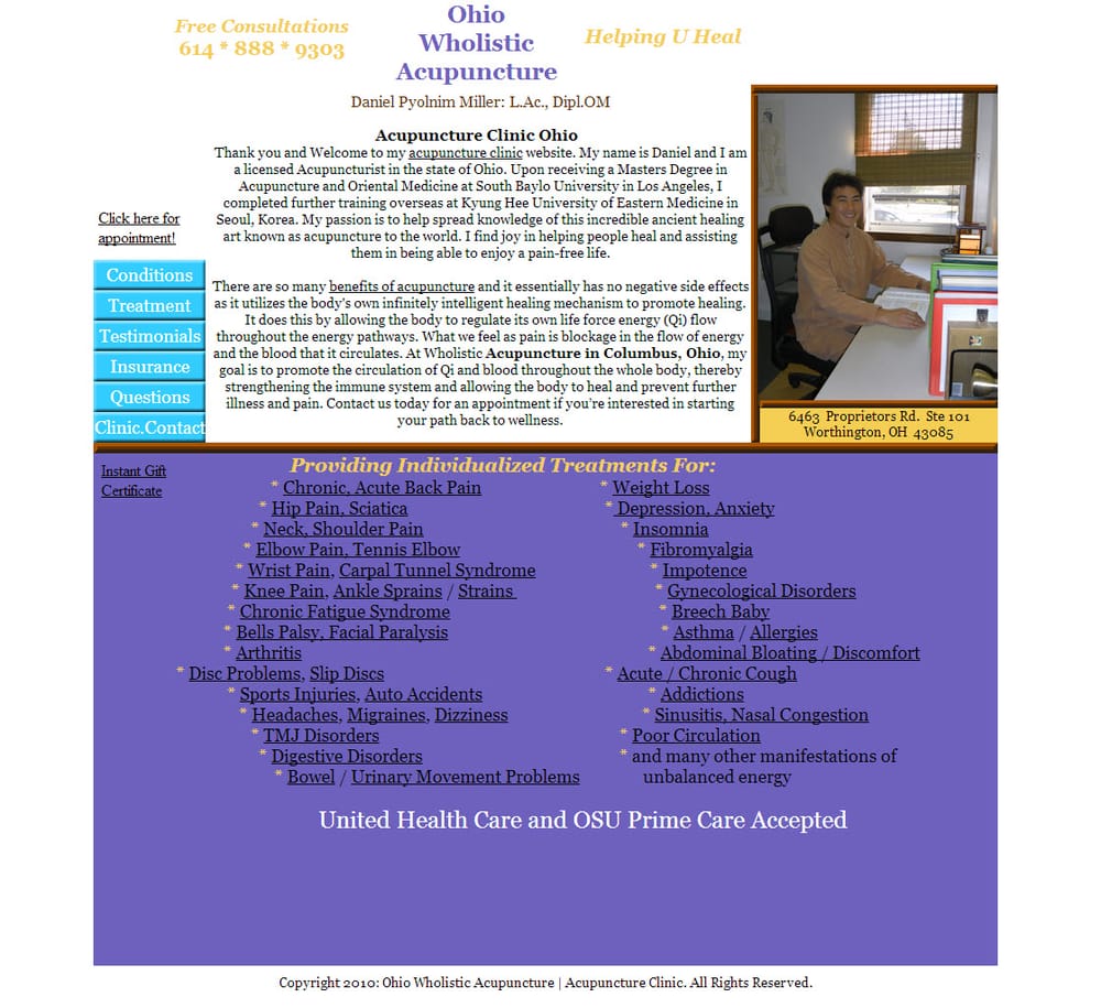 WHOLISTIC ACUPUNCTURE Updated September 2024 6463 Proprietors Rd