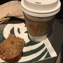 Late coffee and banana bread Late coffee and banana bread