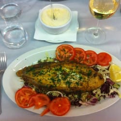 Corale Verdi - Lemon sole fried in butter. Yum.