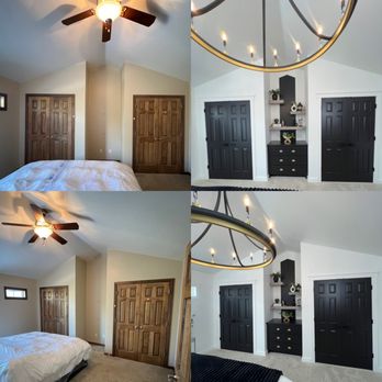 Raz accent walls - Cabinets painted and accent wall - Painters Near Me - Sister Bay, Wisconsin Raz accent walls - Cabinets painted and accent wall - Painters Near Me - Sister Bay, Wisconsin