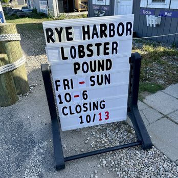 Rye Harbor Lobster Pound - Hours - Seafood Markets Near Me - Rye, New Hampshire