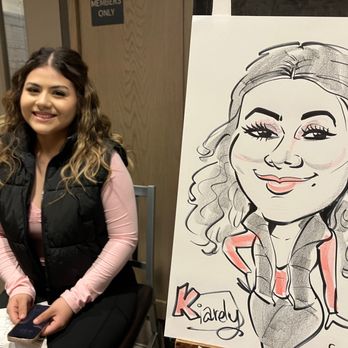 Sketchfaces DC - Employee Holiday Party caricatures! - Caricatures Near Me - Alexandria, Virginia